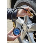 Draper 69924 Tyre Pressure Gauge with Flexible Hose