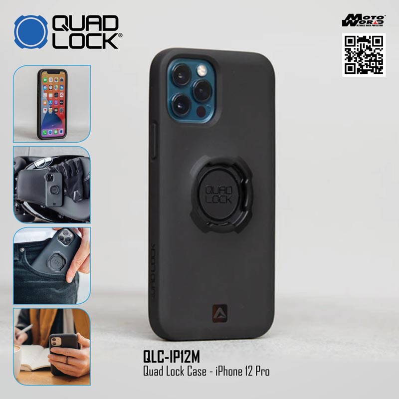 Coque Quad Lock Iphone 13 Pro - Support Téléphone Moto / GPS