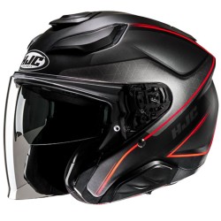 HJC F31 Ludi Open Face Motorcycle Helmet - PSB Approved