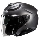 HJC F31 Solid Open Face Motorcycle Helmet - PSB Approved