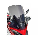 Ermax 0107033-54 High Protection Motorcycle Windshield 53cm + Fitting Kit Grey