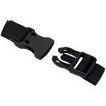 Oxford ROK050 Motorcycle Adjustable Luggage Strap Reflective Black