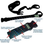 Oxford ROK050 Motorcycle Adjustable Luggage Strap Reflective Black