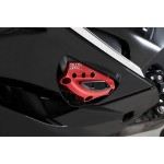 Yoshimura 280-592-0200 Motorcycle Engine Case Guard Kit Generator Cover Red