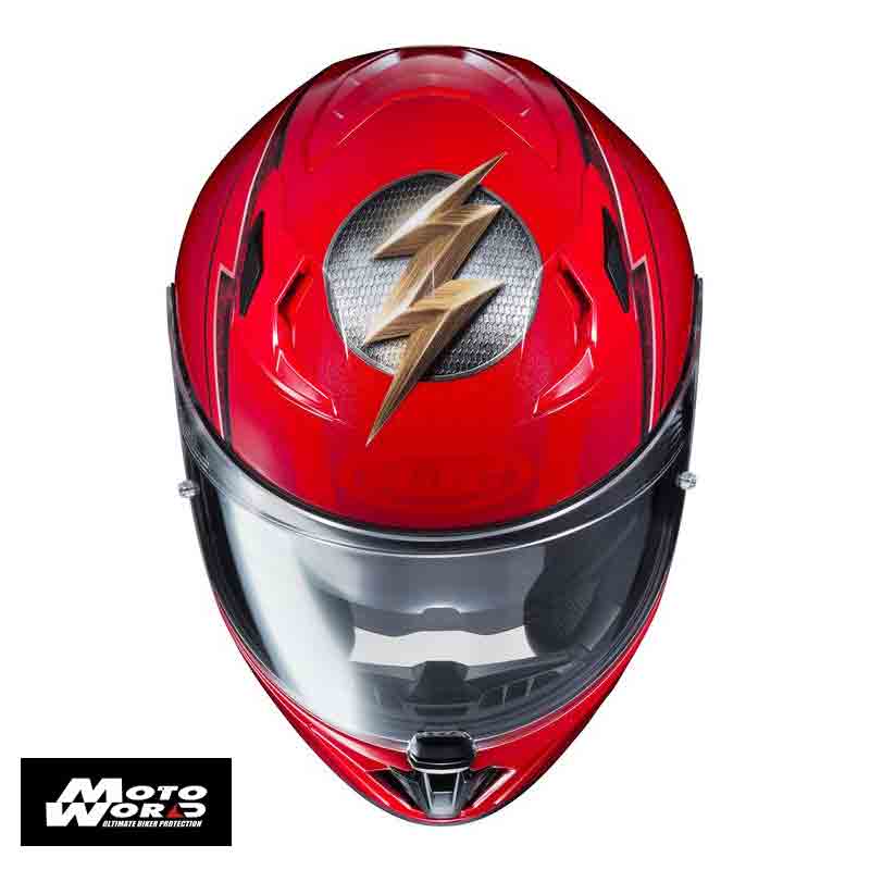 HJC i 70 DC Comics Flash Full Face Motorcycle Helmet