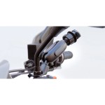 Optiline 90563 Titan Series Pole Orbit Metal Motorbike Mirror Phone Holder with Articulated Arm