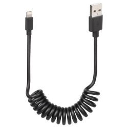 Optiline Apple 8Pin USB 1M Recoil Cable Recharge & Sync