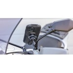 Optiline 90562 Titan Series Pole Metal Motorbike Mirror Phone Holder