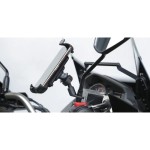 Optiline 90562 Titan Series Pole Metal Motorbike Mirror Phone Holder