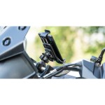 Optiline 91593 Titan Series Donut Metal Motorbike Phone Holder for 22 to 32 mm Handlebars