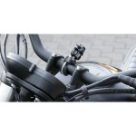 Optiline 91598 Titan Series U Type Pro Motorbike Phone Holder for 22 to 28 mm Handlebars