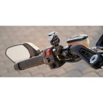 Optiline 91598 Titan Series U Type Pro Motorbike Phone Holder for 22 to 28 mm Handlebars