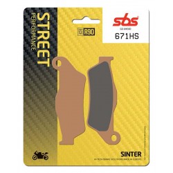 SBS 671HS Front Sinter Motorcycle Brake Pad