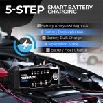 Topdon T1200 1.2A Smart Battery Charger