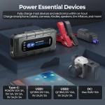 Topdon V2200Plus 2-in-1 2200 Peak Amp Jump Starter & Battery System Tester