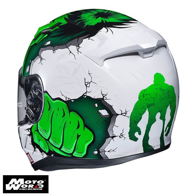 hulk bike helmet