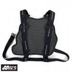 Komine SK 629 Front Chest Armor-Black