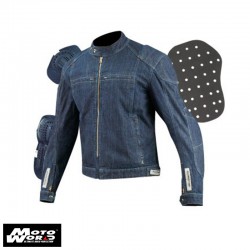 denim riding jacket