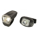 Oxford LD703 Ultratorch Usb Silvericon Led Set-F+R-Black