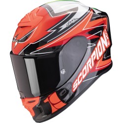 Scorpion EXO-R1 Evo Air Alvaro Replica Red Full Face Motorcycle Helmet - PSB Approved