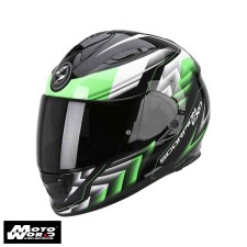 Scorpion EXO-510 AIR Scale Black-Green Motorcycle Helmet - Non PSB Approved