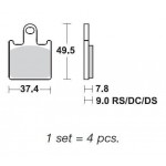 SBS 838HS Front Ceramic Motorcycle Brake Pad